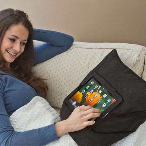 Ruda pagalvė su "iPad" laikikliu InnovaGoods-image-1