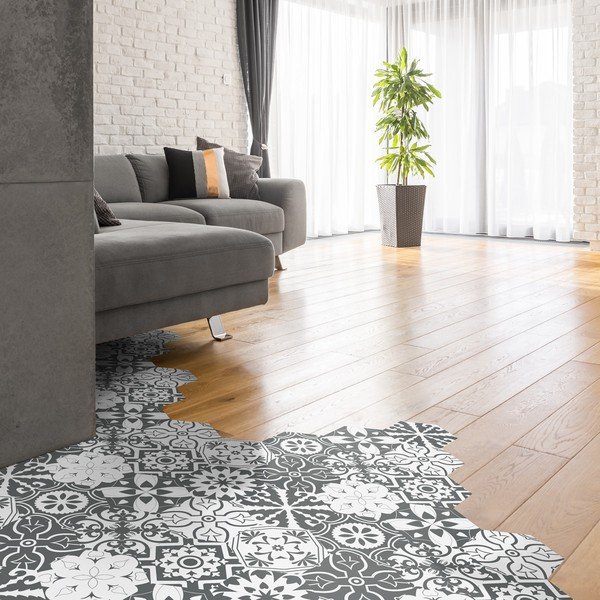 10 "Ambiance Kelio" grindų lipdukų rinkinys, 40 x 90 cm-image-1