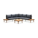 Pilka sodo sofa su akacijos medienos konstrukcija Bonami Selection Lustio