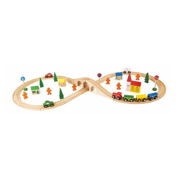 "Legler Railway" medinis žaidimų rinkinys