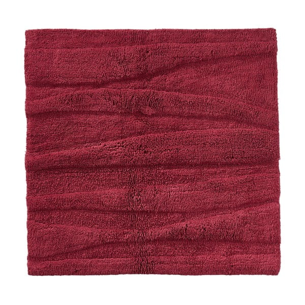 "Zone Flow" bordo raudonos spalvos vonios kilimėlis, 65 x 65 cm