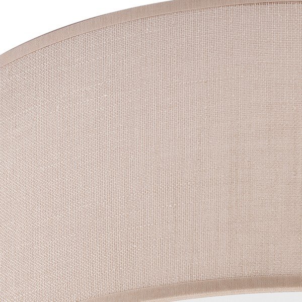 Lubinis šviestuvas smėlio spalvos ø 45 cm su tekstiliniu gaubtu Vivian – LAMKUR-image-4