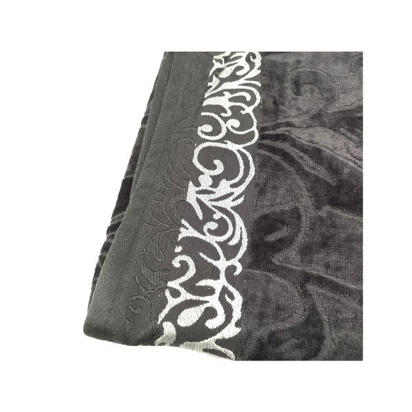 Iš medvilnės vonios rankšluostis tamsiai pilkos spalvos 70x140 cm Skyline – JAHU collections-image-1
