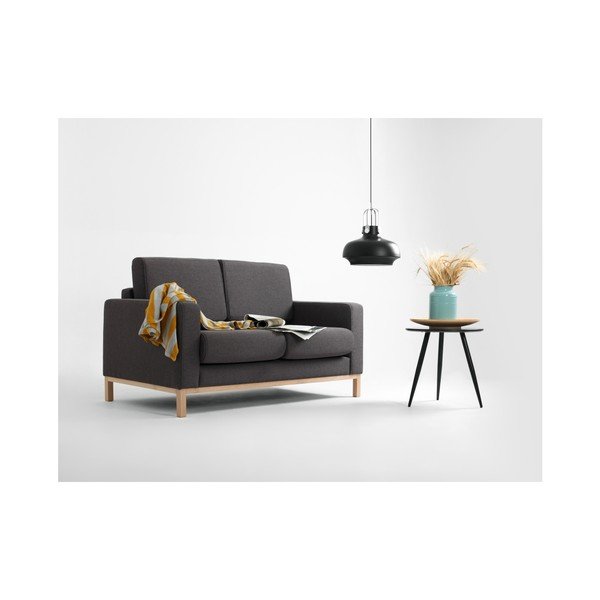 Antracito pilkos spalvos dvivietė sofa "Custom Form Scandic-image-4
