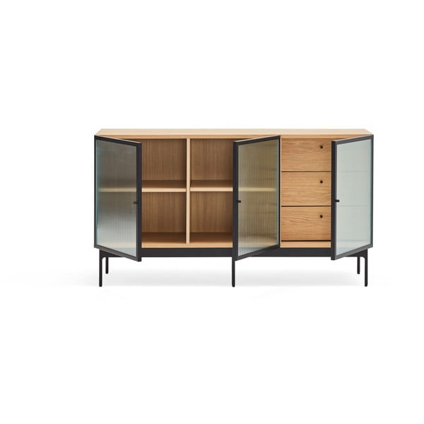 Komoda iš ąžuolo medienos Teulat Blur, plotis 140 c-image-2