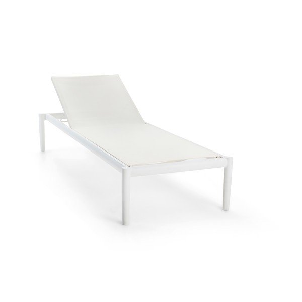 Kreminės spalvos metalinis sodo gultas Switch - Diphano-image-3