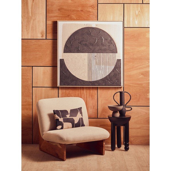 Paveikslas su rėmeliu/tapyba ant drobės 103x103 cm Astratto – Premier Housewares-image-1