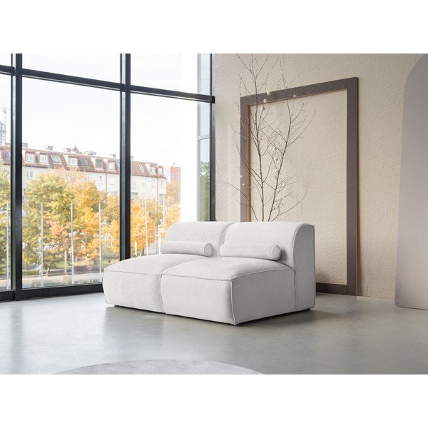 Sofa baltos spalvos 152 cm Flex Felix – Miuform-image-3