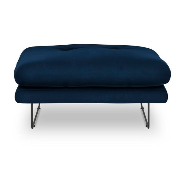 Mėlynas aksominis pufas Windsor & Co Sofas Gravity