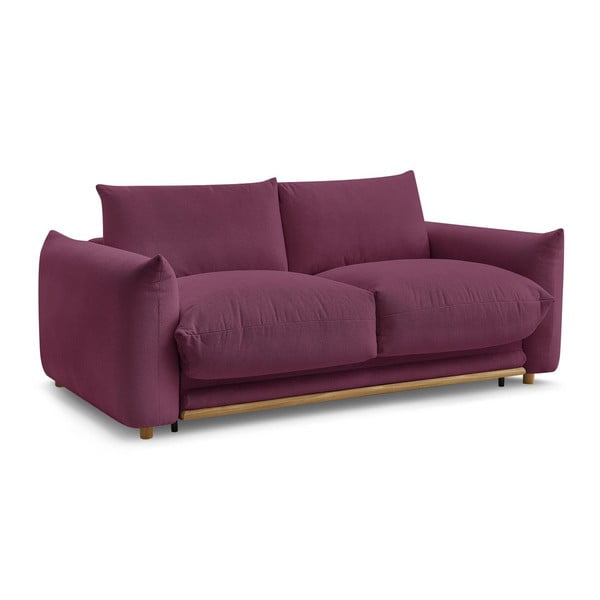 Sulankstoma sofa bordo spalvos 214 cm Ernest – Bobochic Paris-image-3