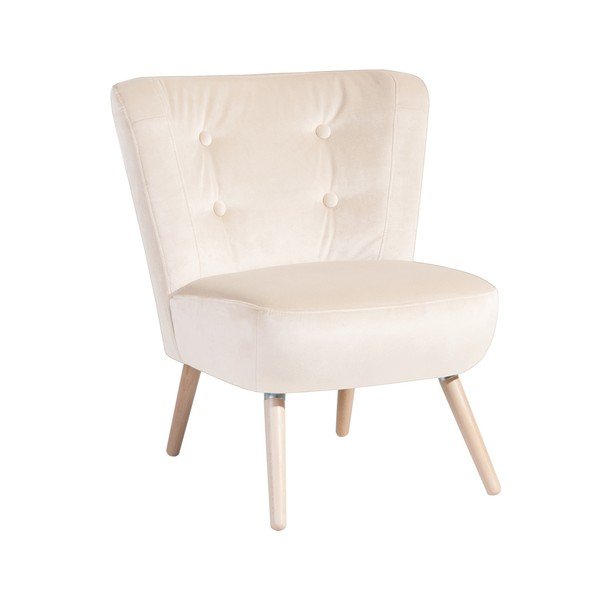 "Max Winzer Neele Velvet Cream" fotelis