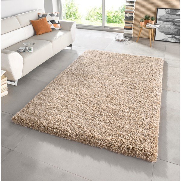Smėlio spalvos kilimas Mint Rugs Venice, 80 x 150 cm-image-1
