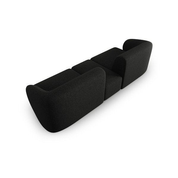 Sofa juodos spalvos 239 cm Shane – Micadoni Home-image-2