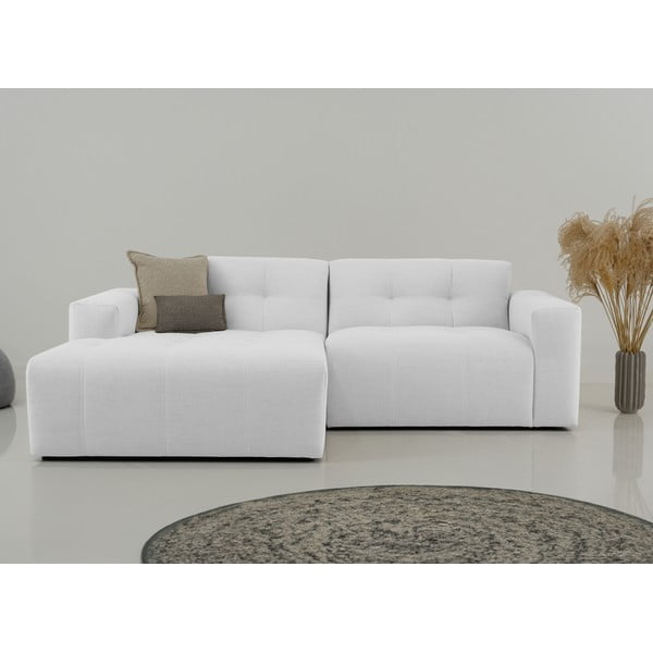 Kampinė sofa smėlio spalvos (su kairiuoju kampu) Maxel – Scandic-image-1