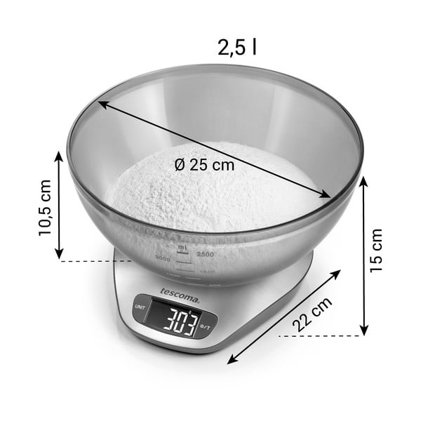 Skaitmeninė virtuvinės svarstyklės Grand chef – Tescoma-image-3