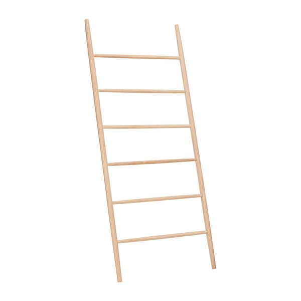 Kopėčios su ąžuolinėmis lentynomis "Hübsch Oak Display Ladder Puro