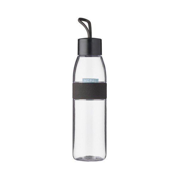 Juodos spalvos iš plastiko butelis 500 ml Ellipse – Mepal
