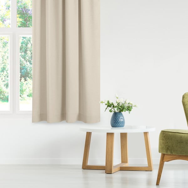 Kreminės užuolaidos 220x175 cm Carmena - Homede-image-1