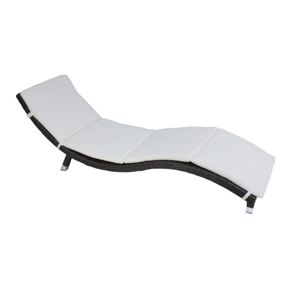 Sodo kėdės paminkštinimas baltos spalvos 58x195 cm Ferrara – Garden Pleasure