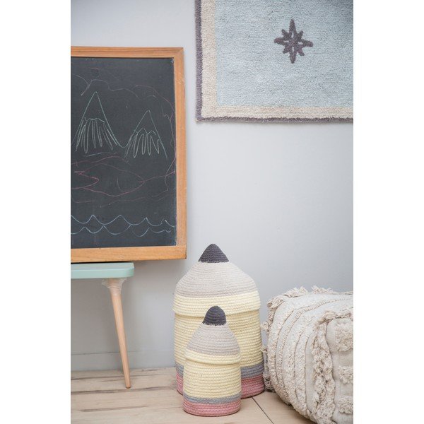 Iš tekstilės vaikiškas krepšys ø 25x45 cm Pencil Large – Lorena Canals-image-1