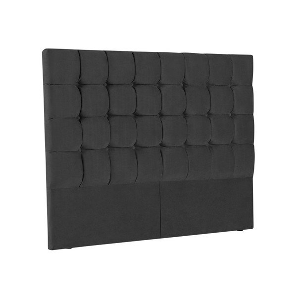 Tamsiai pilka galvūgalio lenta "Kooko Home Hasso", 120 x 200 cm-image-1