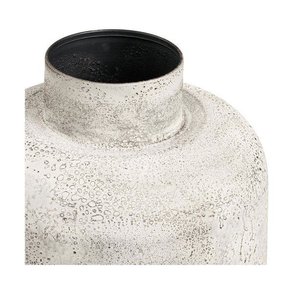 Kreminės spalvos iš metalo aukšta vaza (aukštis 60,5 cm) Hou – House Nordic-image-3