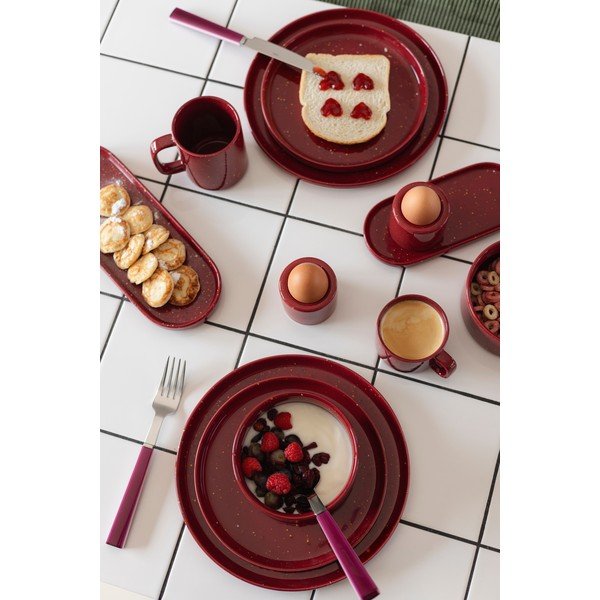 Bordo spalvos iš porceliano puodelis 330 ml Fika – ONA-image-3