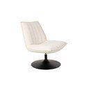 Krėslas baltos spalvos iš boucle Jax – White Label