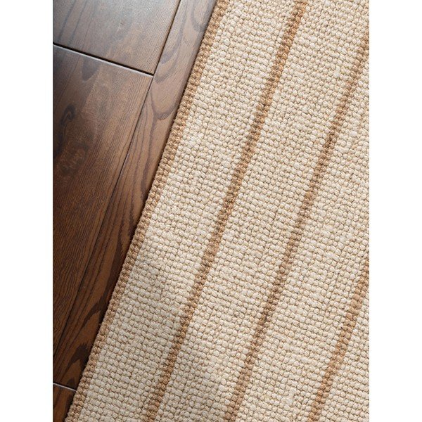 Rankų darbo kreminės spalvos iš džiuto kilimas 160x230 cm Harvest Sierra – Elle Decoration-image-3