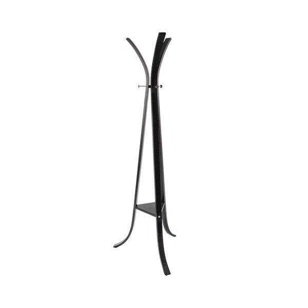Juodos spalvos iš plieno palto stovas 60x180 cm Triomphe – Bizzotto