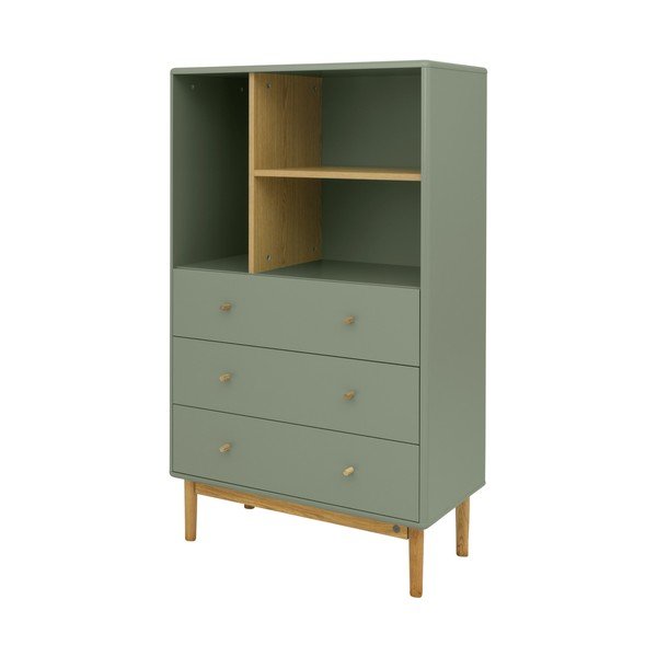 Knygų spinta  žalios spalvos 80x134 cm Color Living – Tom Tailor-image-2