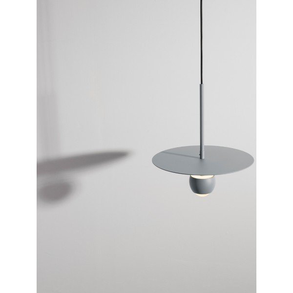 Pilkai mėlynos spalvos iš aliuminio kabantis šviestuvas LED ø 30 cm Edem – Nova Luce-image-3
