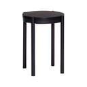 Taburetė juodos spalvos Oto – Hübsch