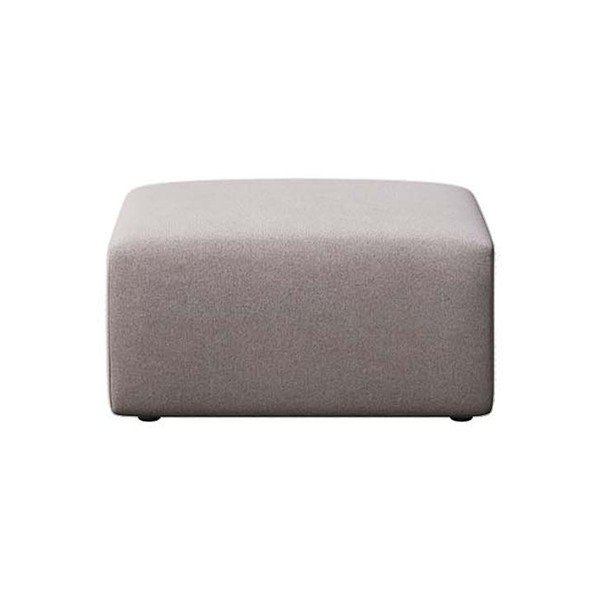 Pilkos spalvos iš velveto taburetė Villet – Rodier