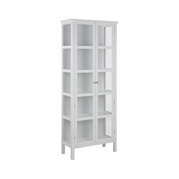 Balta "Actona Eton" vitrina, 210 cm aukščio-image-1