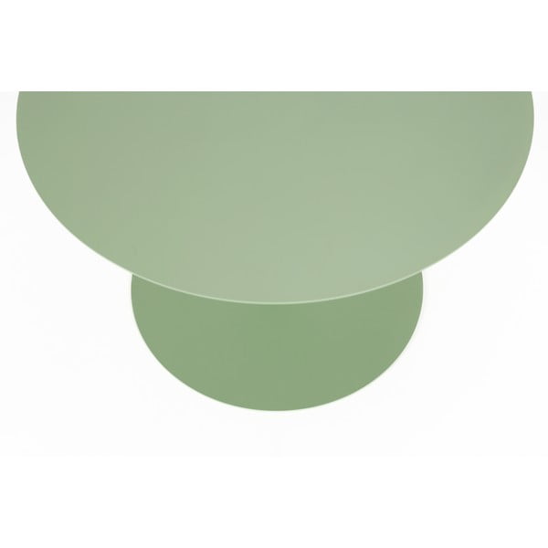 Šalavijo spalvos iš plieno apvalios formos kavos staliukas ø 60 cm Snow – Zuiver-image-2