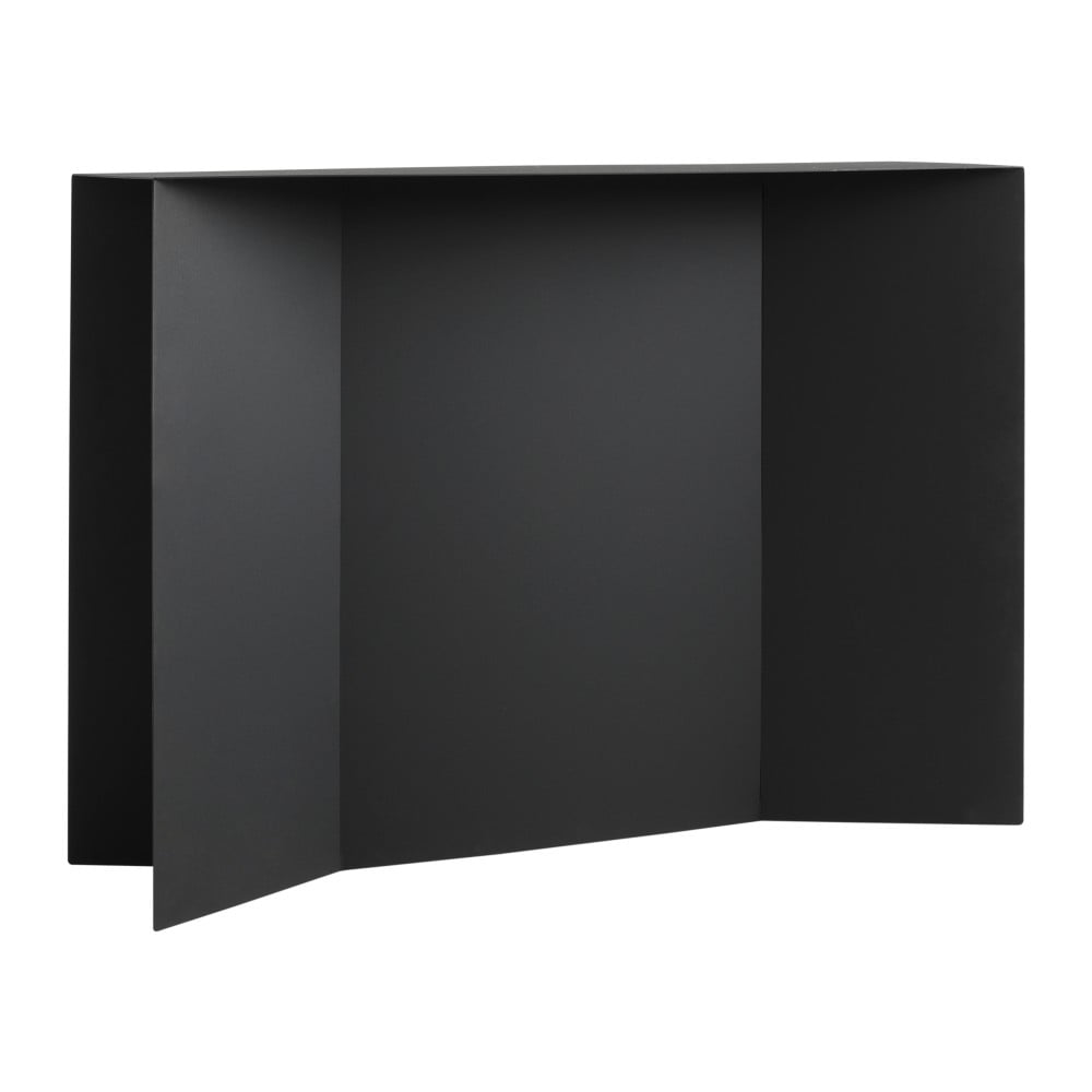 Juodas konsolinis staliukas "Custom Form Oli", 100 cm ilgio