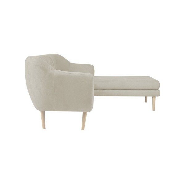 Smėlio spalvos sofa Mazzini Sofas Sicile, kampas dešinėje-image-2