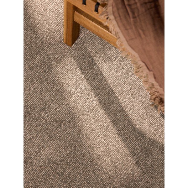 Rankų darbo smėlio spalvos apvalios formos kilimas iš vilnos mišinio ø 160 cm Kari Organic – Villeroy&Boch-image-3