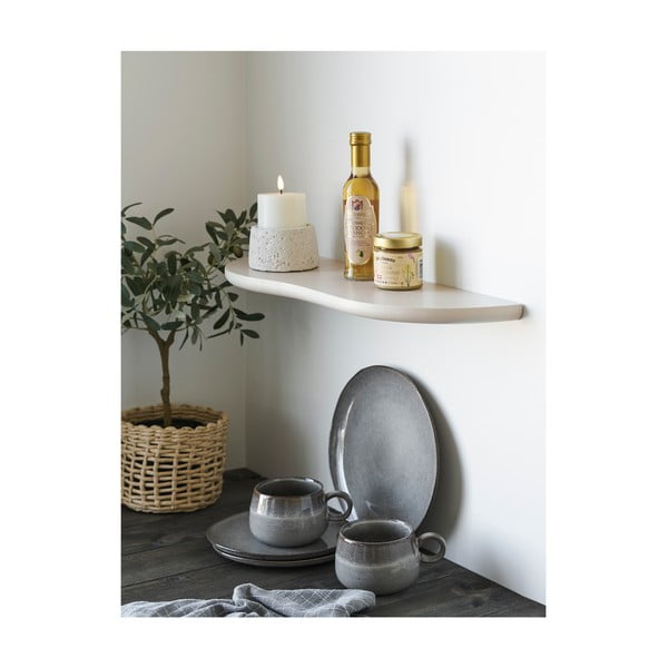 Smėlio spalvos sieninė lentyna 57 cm Botta – House Nordic-image-1
