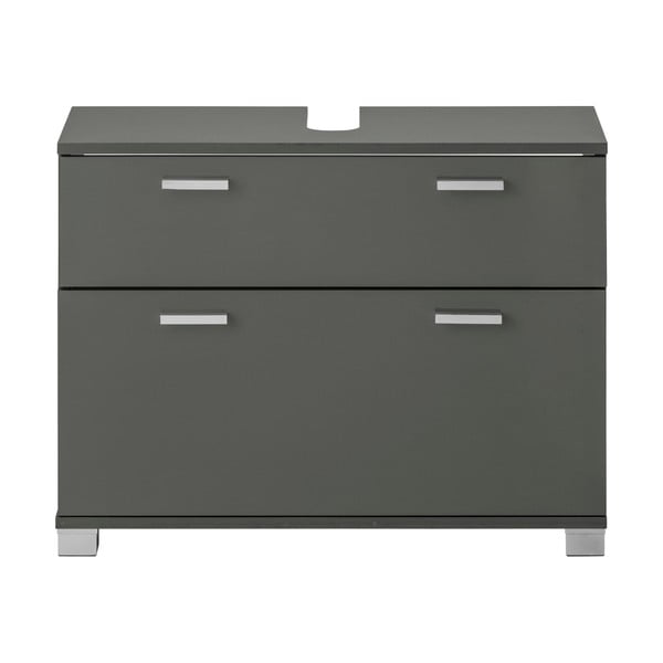 Spintelė po kriaukle pilkos spalvos 70x55 cm Rowan – Støraa