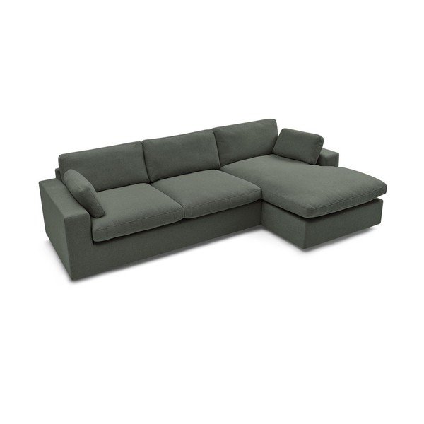 Žalios spalvos kampinė sofa Belair – Bobochic Paris-image-3