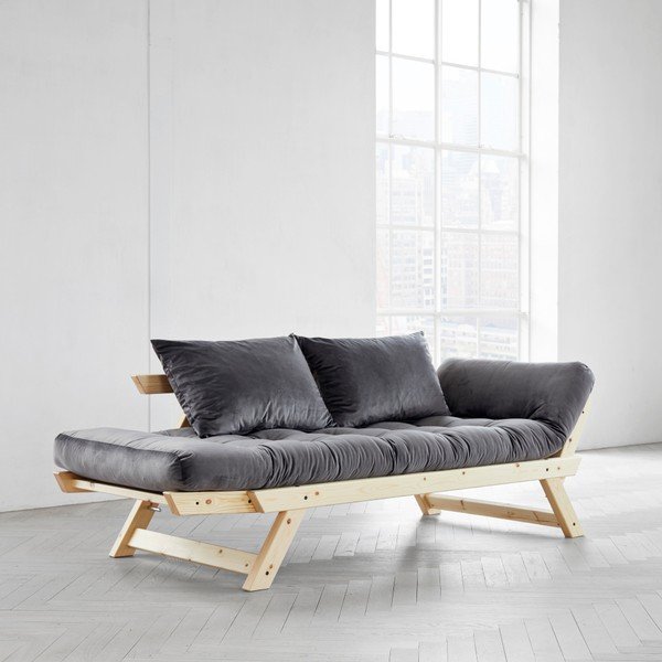 Kintama sofa "Karup Bebop Natural/Velvet Gray-image-2