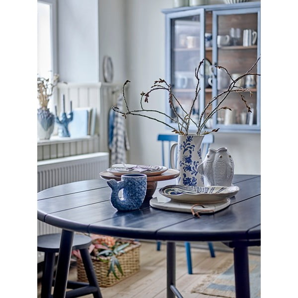 Iš akmens masės vaza mėlynos spalvos (aukštis 12 cm) Ariella – Bloomingville-image-2