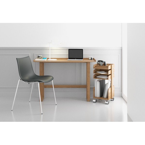 Ąžuolo masyvo stalas Wireworks Slim-image-1