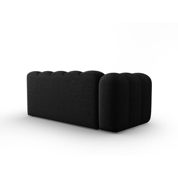 Modulinė sofa juodos spalvos/antracito spalvos (su kairiuoju kampu) Lupine – Micadoni Home-image-3