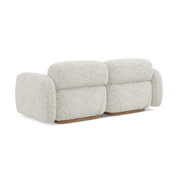 Kreminės spalvos sofa 190 cm Ailani – Makamii-image-3