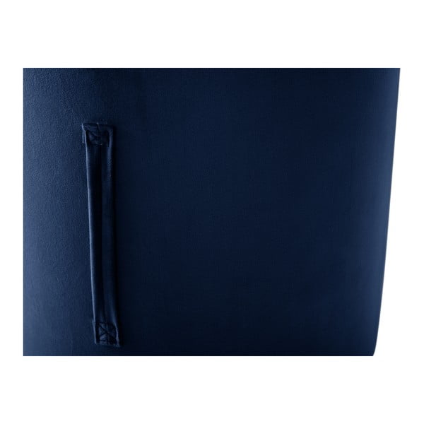 Mėlynas pufas Mazzini Sofas Fiore, skersmuo 40 cm-image-3