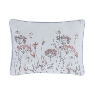 Rožinės ir pilkos spalvos pagalvėlė Catherine Lansfield Meadowsweet Floral, 30 x 40 cm