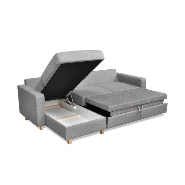 Pilka kintama sofa Kooko Home Country-image-4